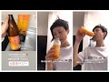 もんち、豊潤サジーを飲み始める（Today's Instagram Stories 2021年7月14日）