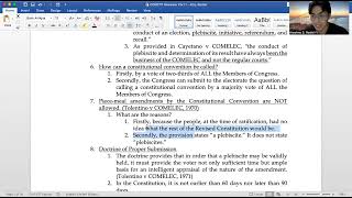 CONSTI1 - Part 3: Amendments Pt  2, Separation of Powers, Delegation of Powers, State Immunity