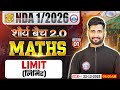 NDA 01 2026 Maths Classes | Shaurya 2.0 Batch | Limit | NDA 2026 Maths Preparation By Vishal Sir