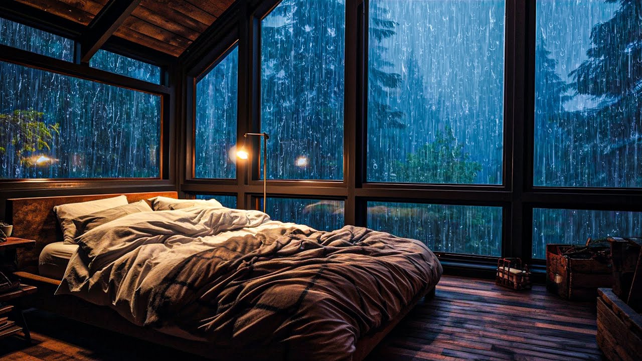 Defeat Stress to Sleep Right Away with Heavy Rain and Fierce ...