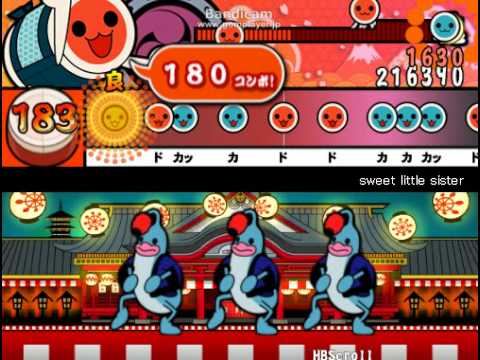 太鼓さん次郎 sweet little sister 創作譜面