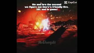 FRIENDLY FIRE IS ACTIVATED!￼