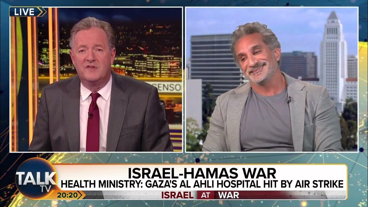 Israel Hamas War Piers vs Bassem Youssef On Palestine's Treatment YouTube