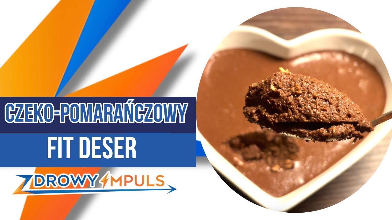 🍫🍊 Czekoladowo-pomarańczowy deser FIT | Niskokaloryczny | Tylko 5 składników!