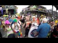 Mardi Gras Day in the French Quarter, New Orleans, Louisiana