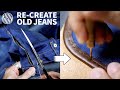 The reason why I couldn't throw away my old jeans / ASMR