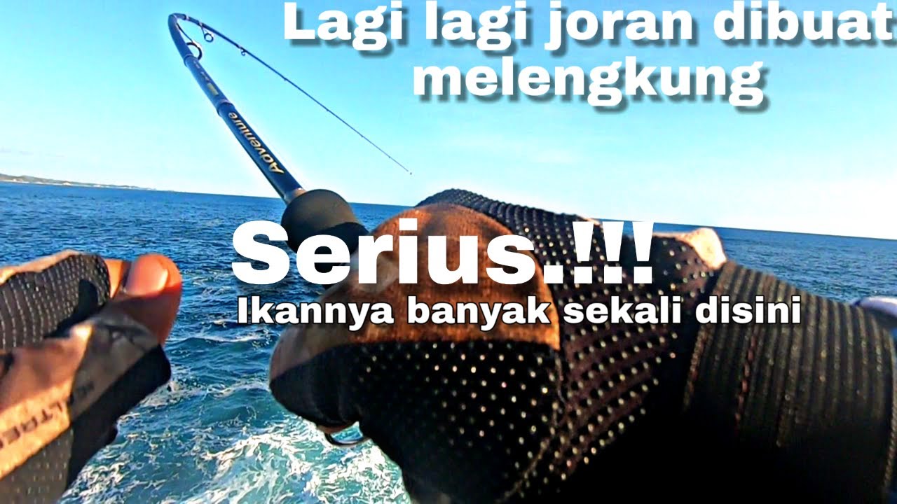 Ultralight Fishing - Mancing dapat ikan GT || spot mancing malang selatan 