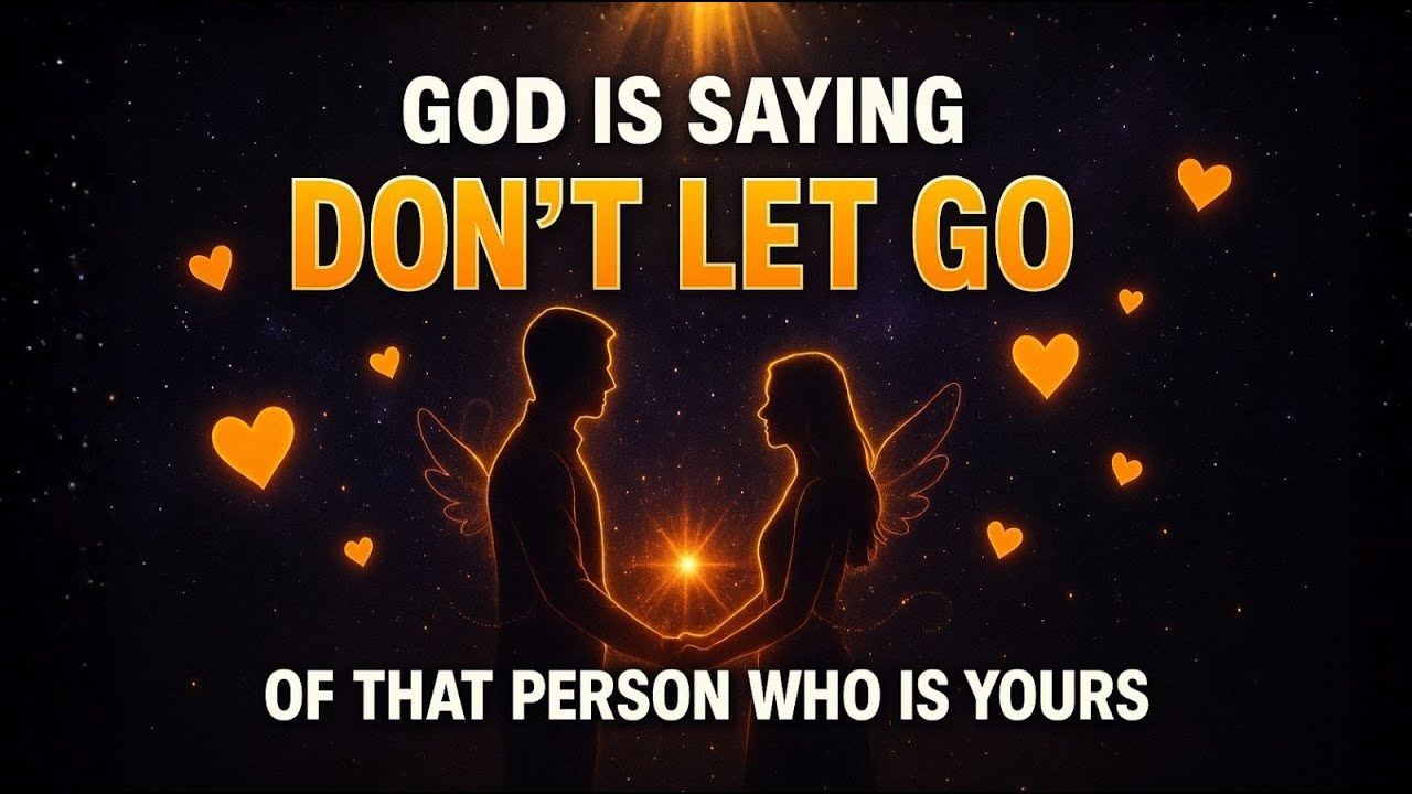 БОГ ГОВОРИТ: НЕ ОТПУСКАЙТЕ ТОГО ЧЕЛОВЕКА, КОТОРЫЙ ТВОЙ