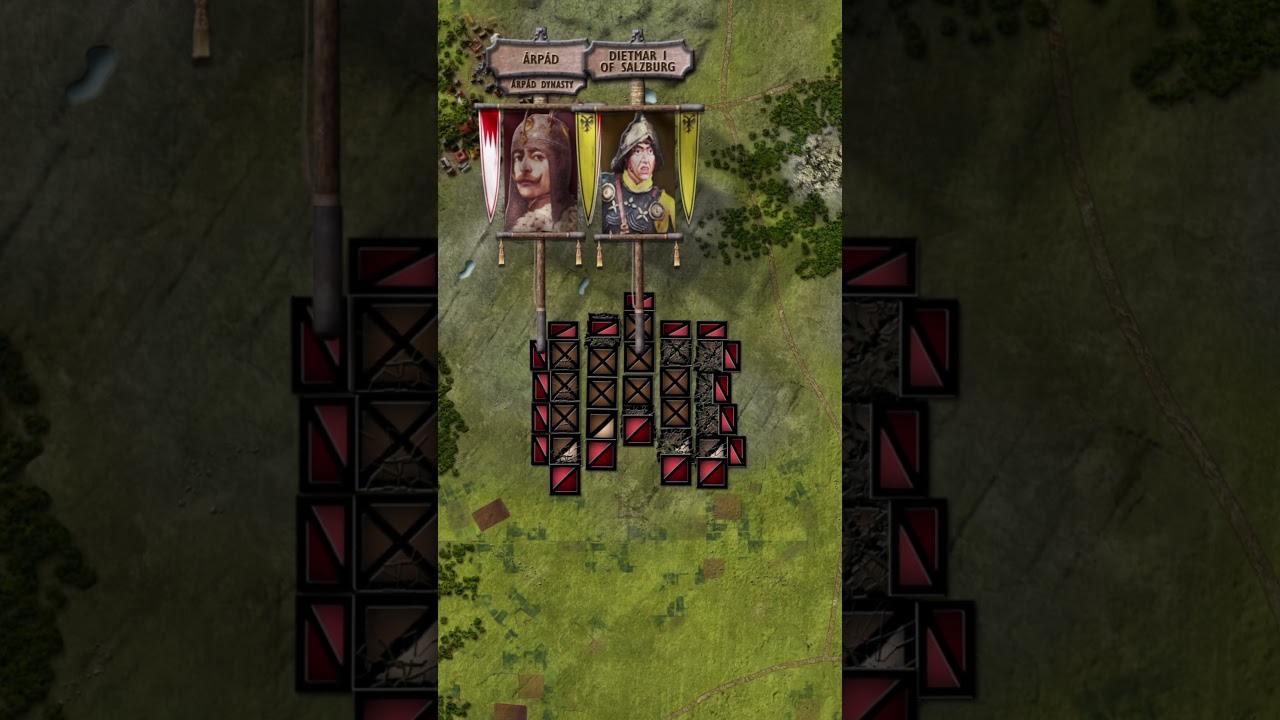 How Hungarian nomads annihilated the Bavarian army at Pressburg 😮