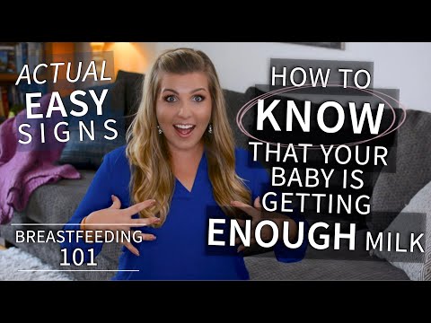 Video: How To Understand That There Is Not Enough Milk