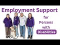 Employment support for people with disabilities  london ontario  atn access