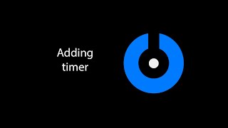 SpliCam - How to add a timer