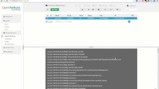 OpenNebula 4.0 dashboard demo