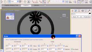 3ds Max Design Kapitel 6 Del 7 Array Polärt