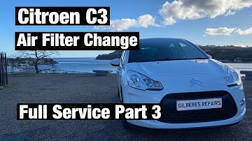 Citroen C3 Air Filter Change