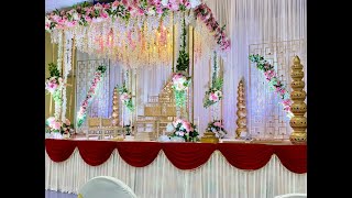 Wedding Decoration Ideas I Indian Wedding Mandap  Sangeeth Décor I Reception Decorations