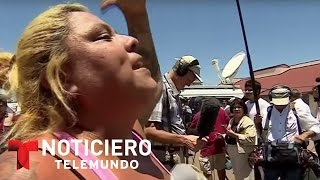 Donald Trump visita la frontera con México en Laredo, Texas | Noticiero | Noticias Telemundo screenshot 2