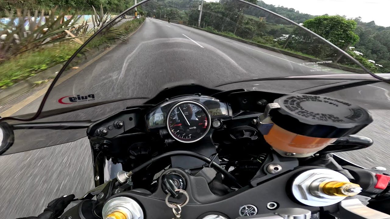 FIRST RIDE on my Yamaha R6R 2015 POV 🔊🔥 AWESOME SOUND