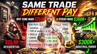 How Much Electricians REALLY Make (Same Trade, Different Pay)