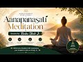 Aanapanasati Meditation 12pm Connect Yourself with Divine Energies by Rinku Shah Ji 