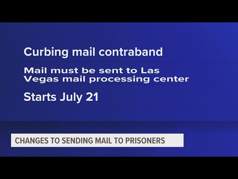 Iowa Department of Corrections to change mail protocols
