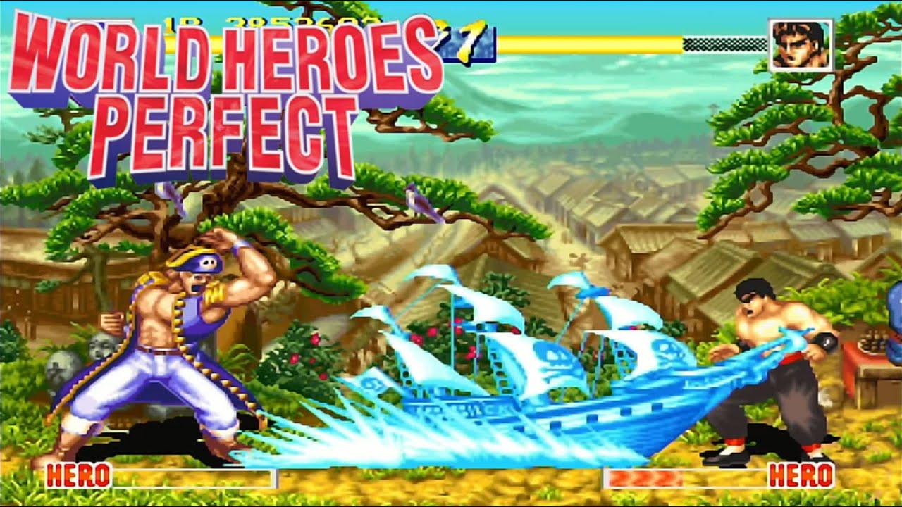 WORLD HEROES PERFECT | NEO GEO | GAMEPLAY FULL HD