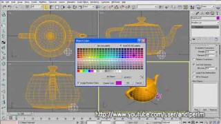 Solid Liquid on the Teapot [Compound objects BlobMesH]