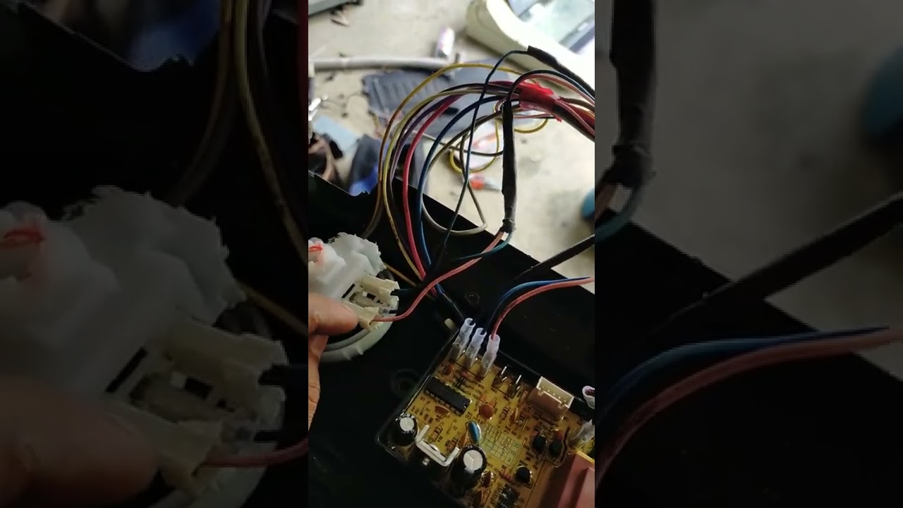 cara pasang universal board untuk panasonic NA-F80A1