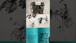 Creativity is a gift, use it  💌 #art #painting #typewriter #zines #short