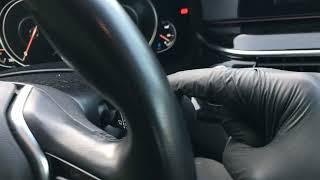 Bmw G30 5 Series How To Set Windscreen Wipers In Replace Mode.