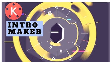 Simple 2D Intro in Kinemaster Tutorial Free template No Text
