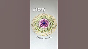 Perfect Drawing #spirograph #satisfying #drawing #asmr #pattern #art #viral #fyp #shorts