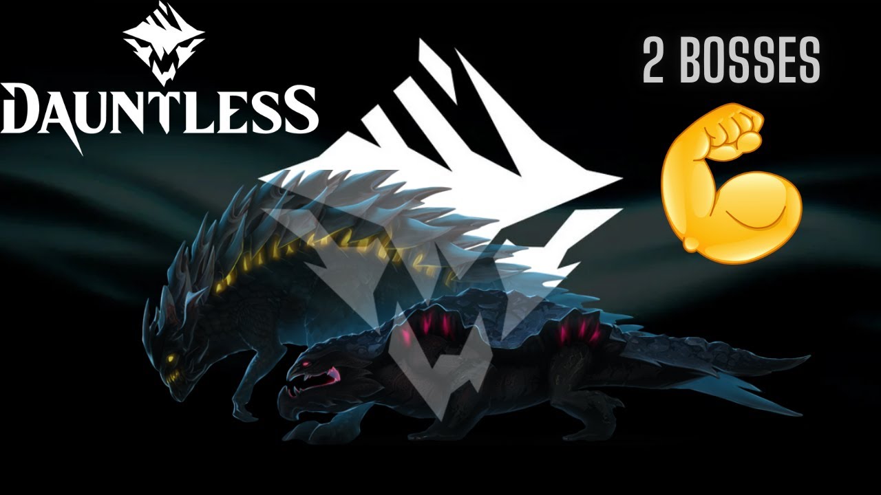 Ultimate Showdown: 2 Bosses, 1 Hunter! (DAUNTLESS)