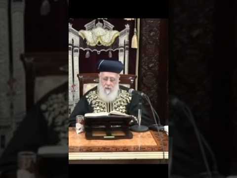 הראשון לציון הגר״י יוסף במתקפה נגד הבג״ץ