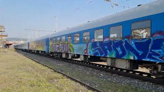 БВ 2602 с локомотив Цар Самуил 80 049