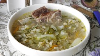 Рассольник с перловкой и солеными огурцами классический рецепт Рассольник с перловкой и солеными огурцами классический рецепт