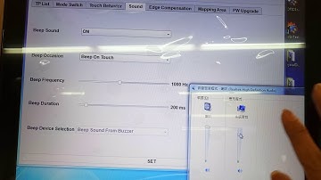 Ilitek CB touch report sound volume adjustment