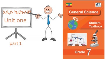 General Science for Grade 7 Based on the new curriculum.