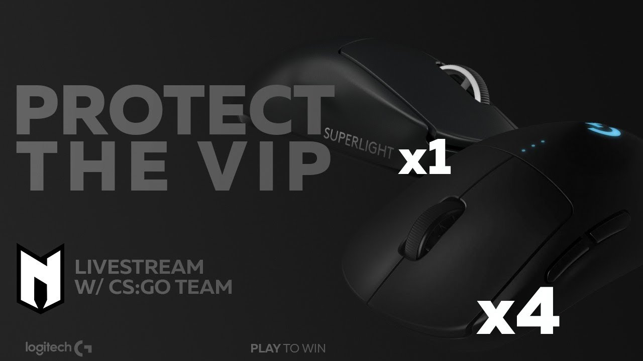 NEXUS CSGO PROTECT THE VIP - POWERED BY LOGITECH - YouTube