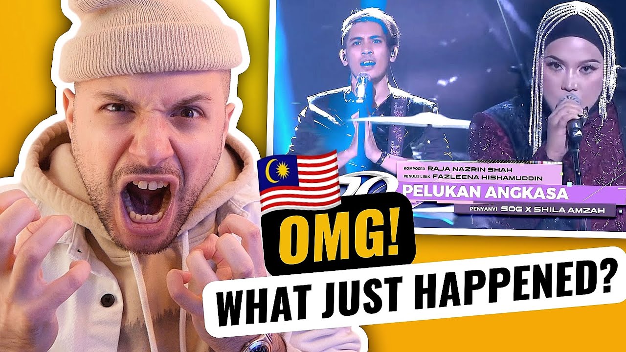 SOG X Shila Amzah - Pelukan Angkasa | #AJL36​ | 1ST TIME REACTION