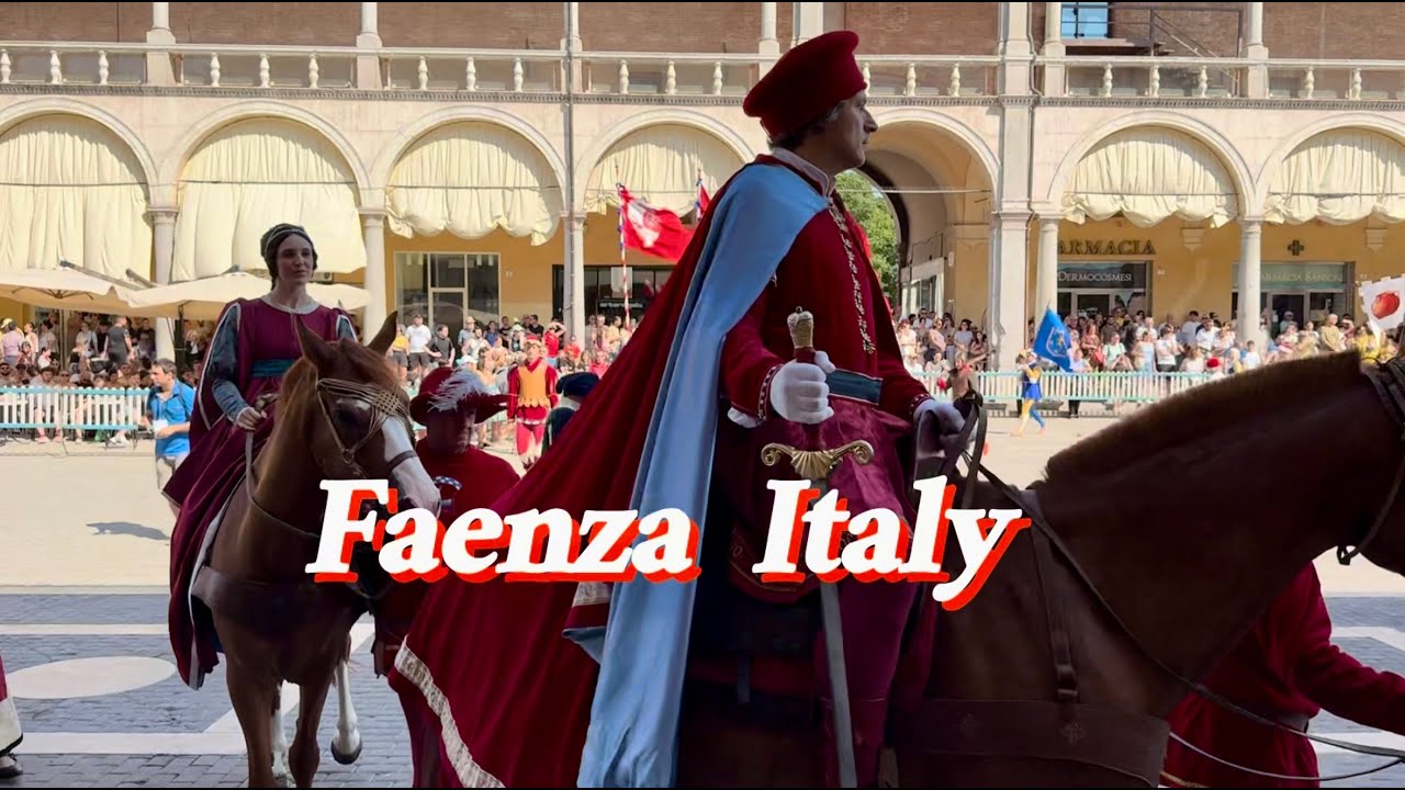 Live Medieval Reenactment in Faenza | Palio del Niballo 2025 | Ep2