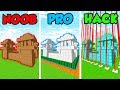 Minecraft NOOB vs. PRO vs. HACKER: PRISON BASE DEFENSE in Minecraft! (Animation)