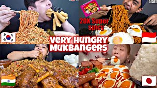 Hungriest Mukbangers Around The World!😱🤯😵