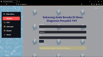 Intruksi Penggunaan Program Sistem Pakar Penyakit THT dengan Metode Certainty Factor berbasis Web
