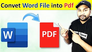 how to convert word file to pdf | convert word to pdf | how to convert word to pdf