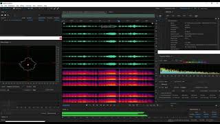 Adobe Audition analysis: MAGNIFICAT IV  Et misericordia Dolby Atmos 6Channel audio
