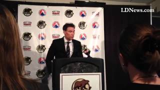 TOUT Hershey Bears prez Doug Yingst introduces new head coach Troy Mann