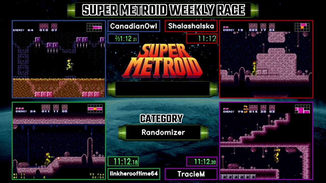 super metroid randomizer race