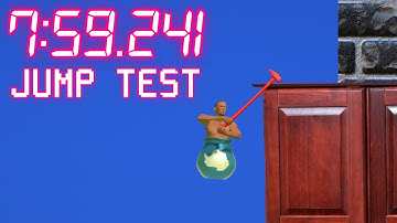 Getting Over It - Jump Test Map in 7:59.241