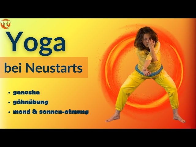 Yoga mit Ganesha-Flow🐘 Power für neue Projekte 🌬️Mond-& Sonnenatmung 🥱Gähnübung ⭕️ Kursreihe 1/10